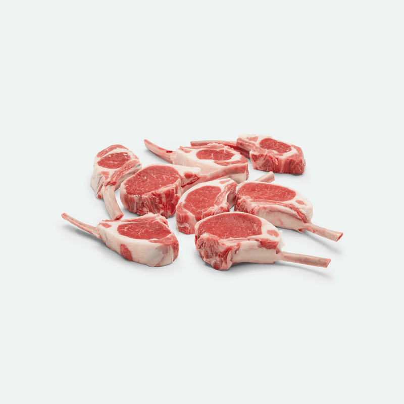 Delicious Lamb Cutlets Free Range - 750g - Vic's Meat