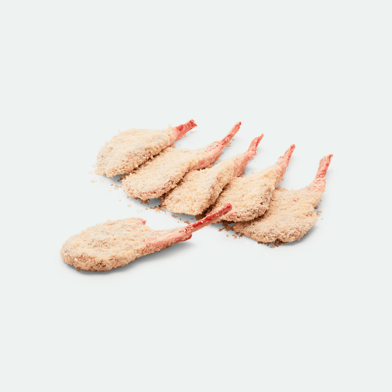 Delicious Lamb Cutlets Free Range Crumbed - 600g - Vic's Meat