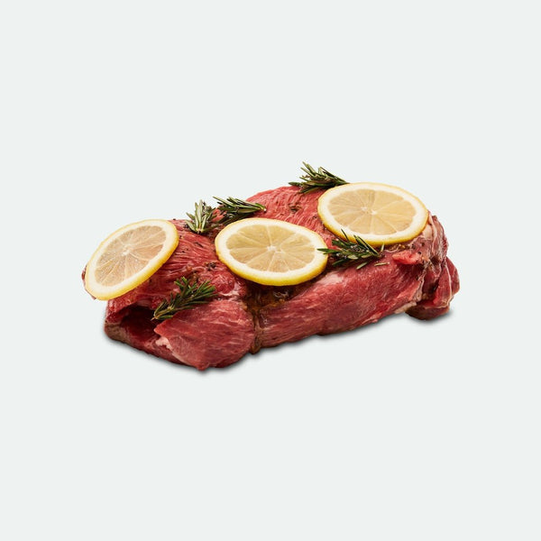 Delicious Lamb Leg Boneless Free Range Marinated Greek style - 1.1kg - Vic's Meat