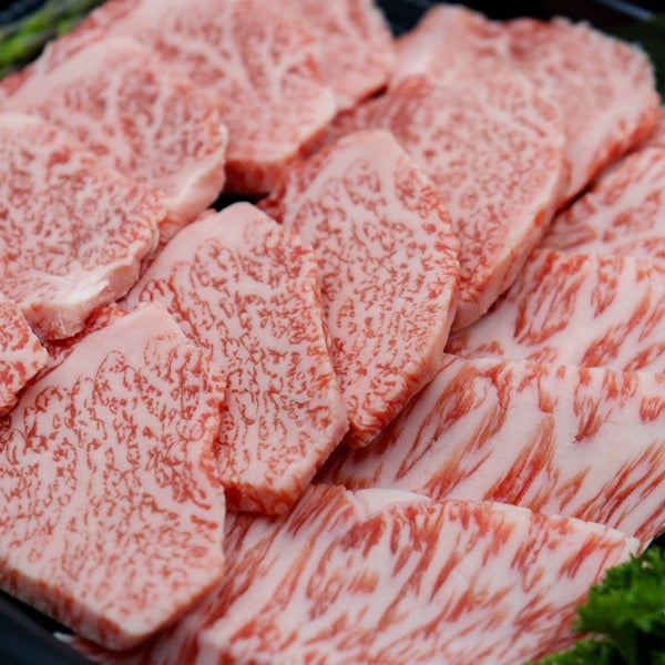 Miyazaki Japanese A5 Wagyu Tri Tip Yakiniku Marble Score 12 - 300g Vic's Meat 