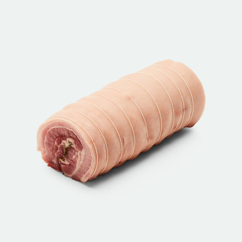 Delicious Pork Belly 'Porchetta' Hand Tied - Vic's Meat