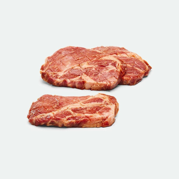 Delicious Pork Neck Moksal Kurobuta Rare Breed Fullblood Berkshire - 440g - Vic's Meat
