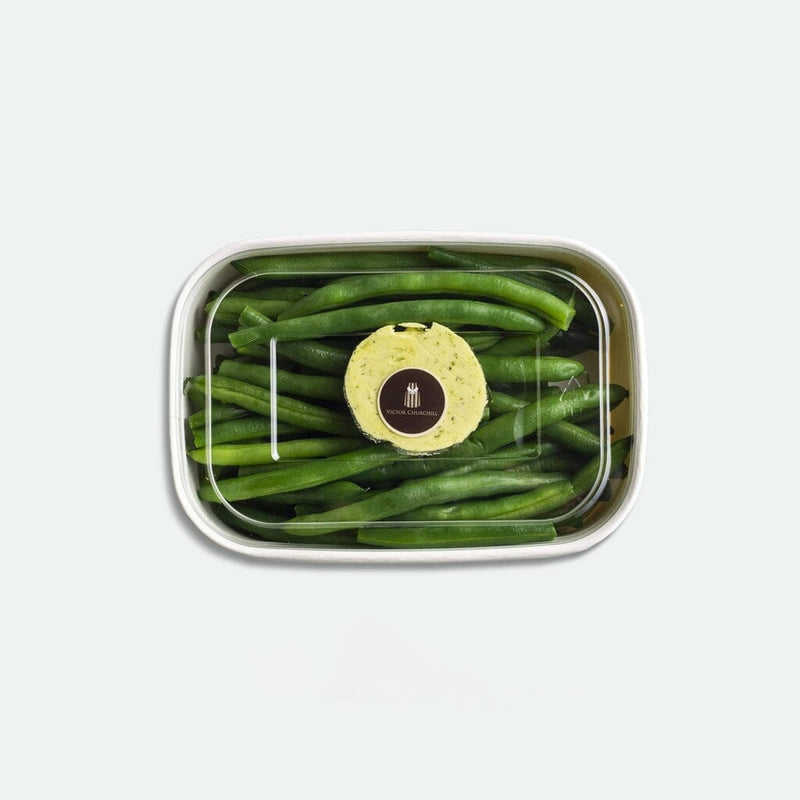 Delicious Steamed Beans with Herb Butter by Victor Churchill - 300g - Vic's Meat