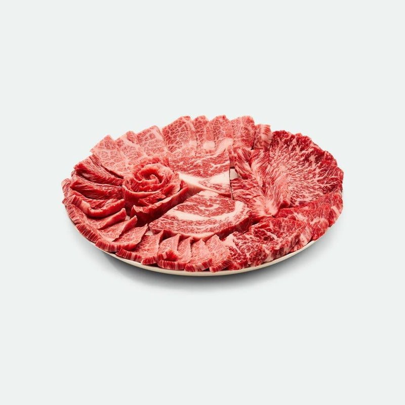 Delicious The Ultimate Fullblood Wagyu BBQ Platter Marbling Score 9+ 1.2kg - Vic's Meat