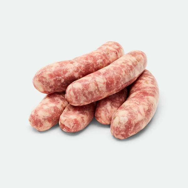 Delicious Thick Pork, Apple & Cider Sausages by Victor Churchill - 6 Pieces - Vic's Meat