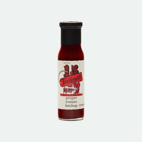 Delicious Tracklements Proper Tomato Ketchup - 230ml - Vic's Meat